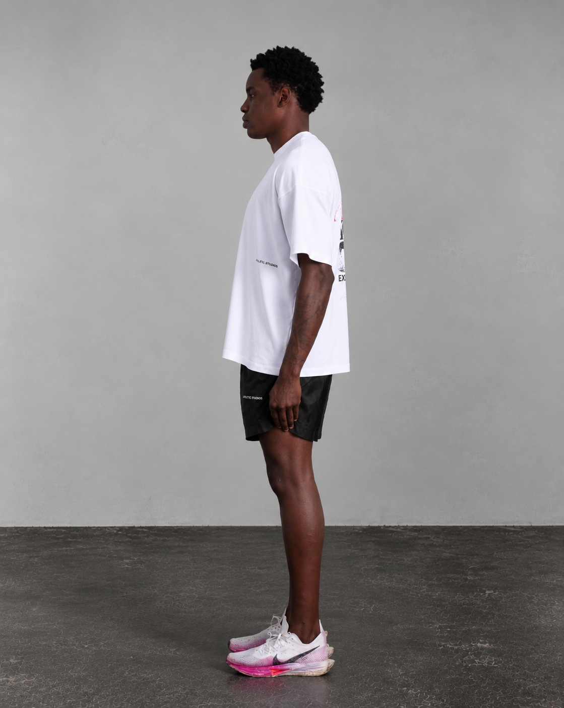 Athletic Tee Tech Modal White