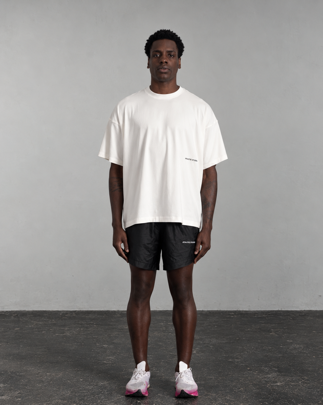 Athletic Tee Tech Pima Off White
