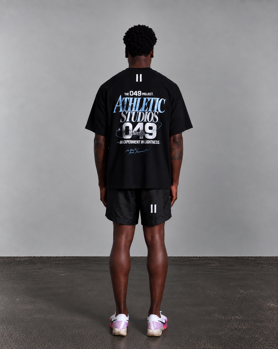 Athletic Tee Tech Modal Black