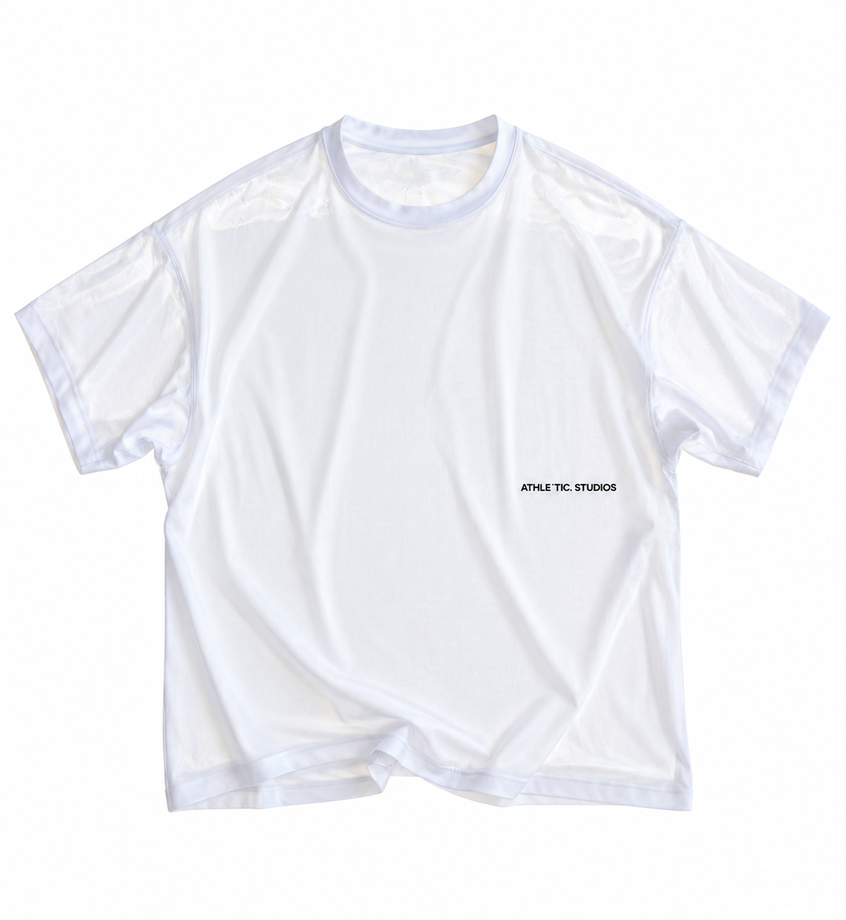 Athletic Tee Tech Modal White