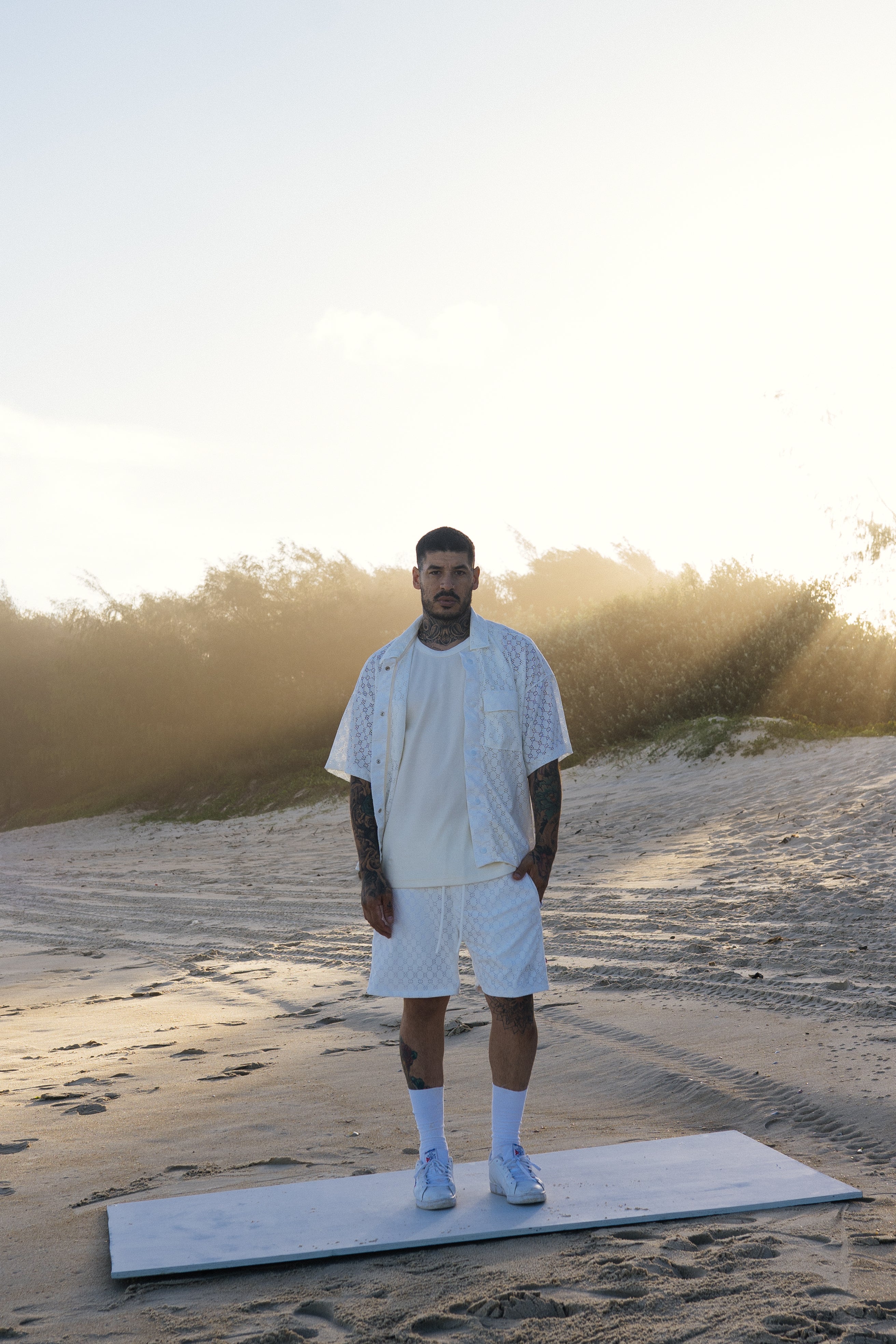 Beehive Shorts E`C. - Off White