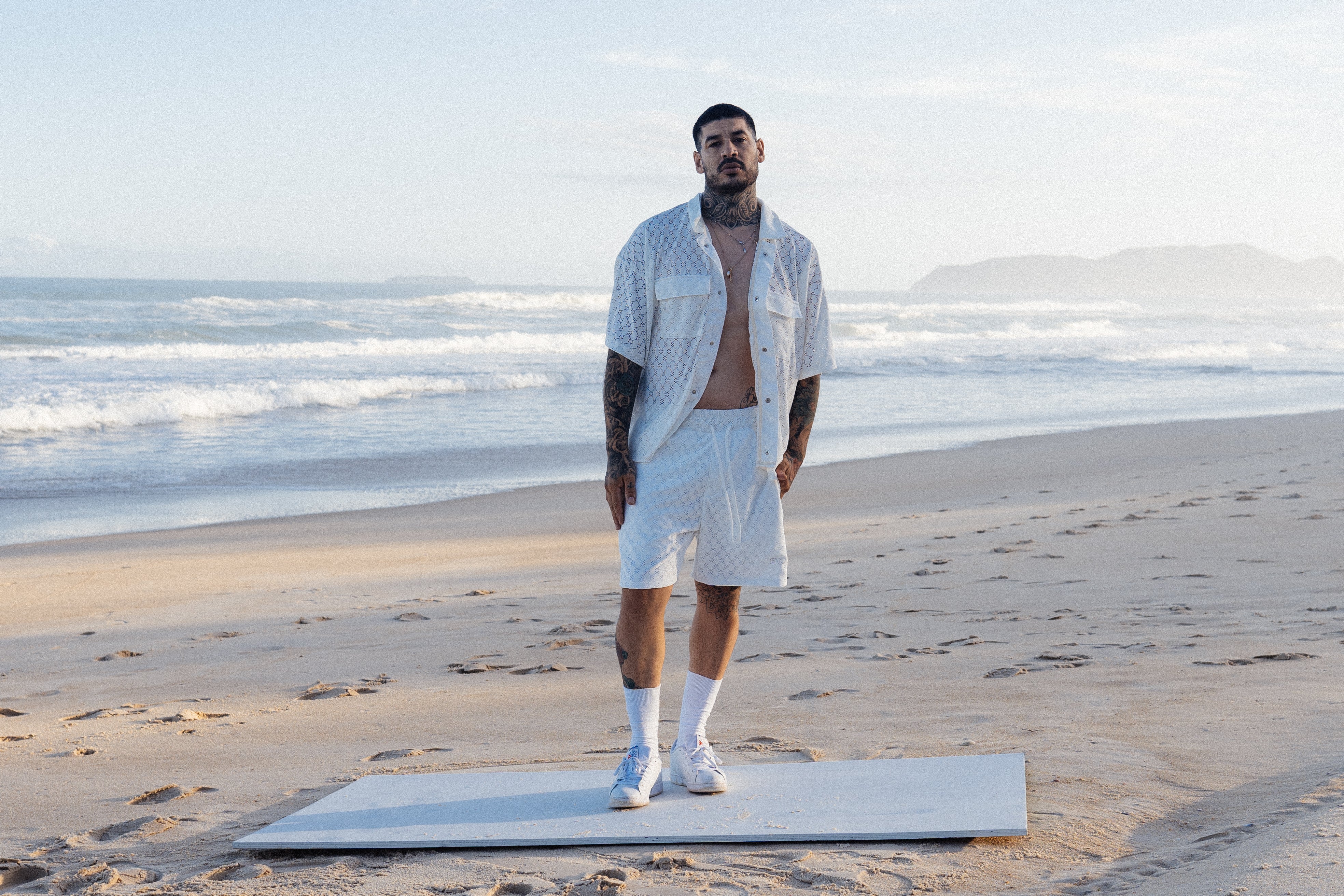 Beehive Shorts E`C. - Off White