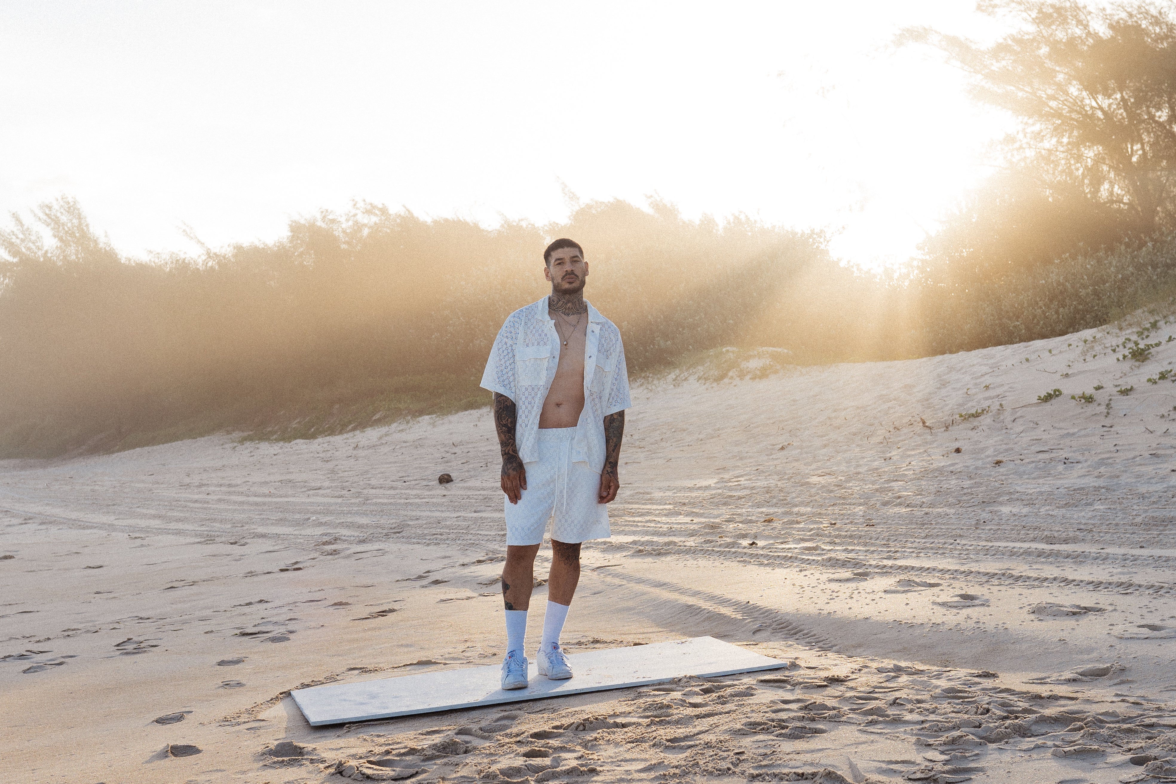 Beehive Shorts E`C. - Off White