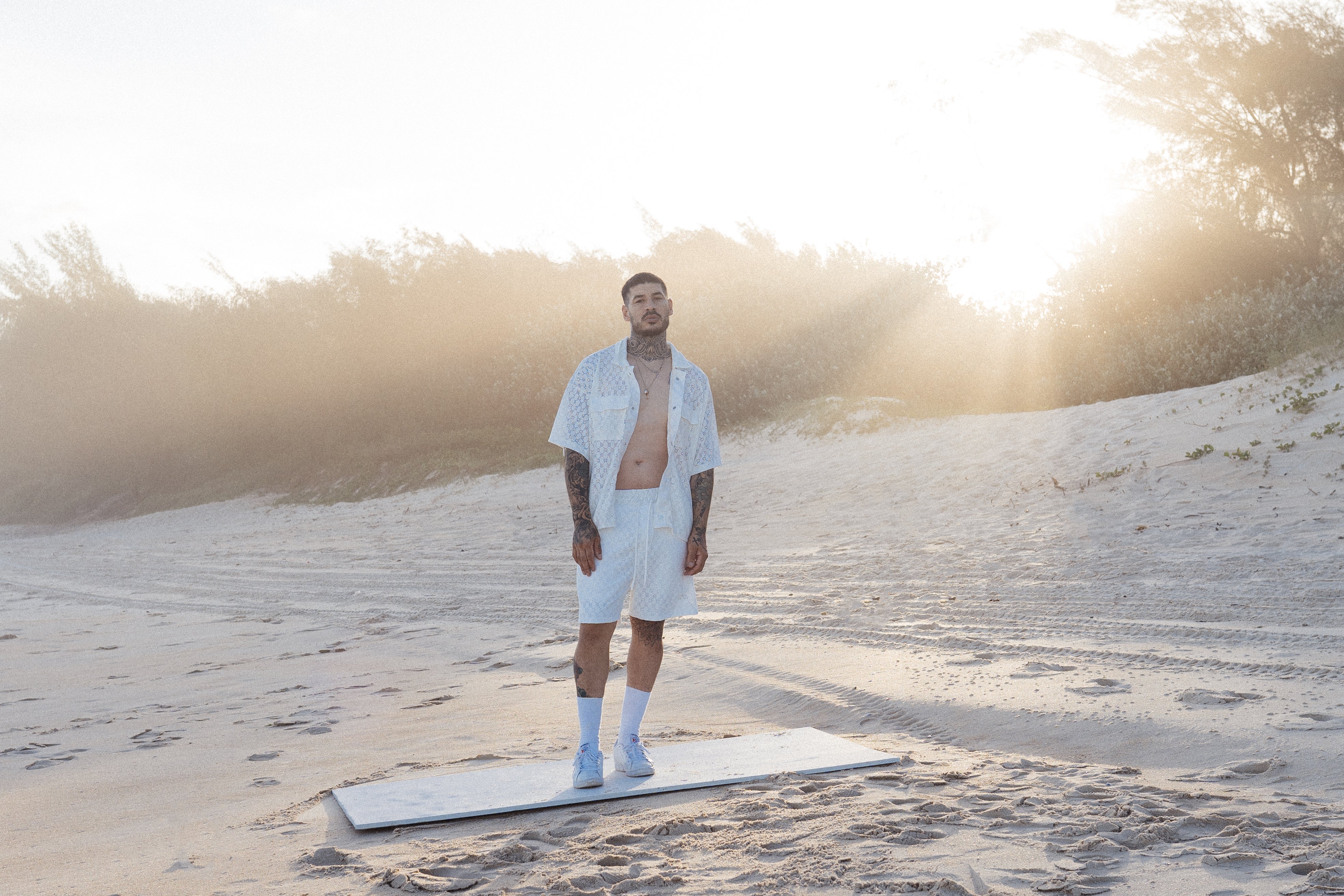 Beehive Shorts E`C. - Off White