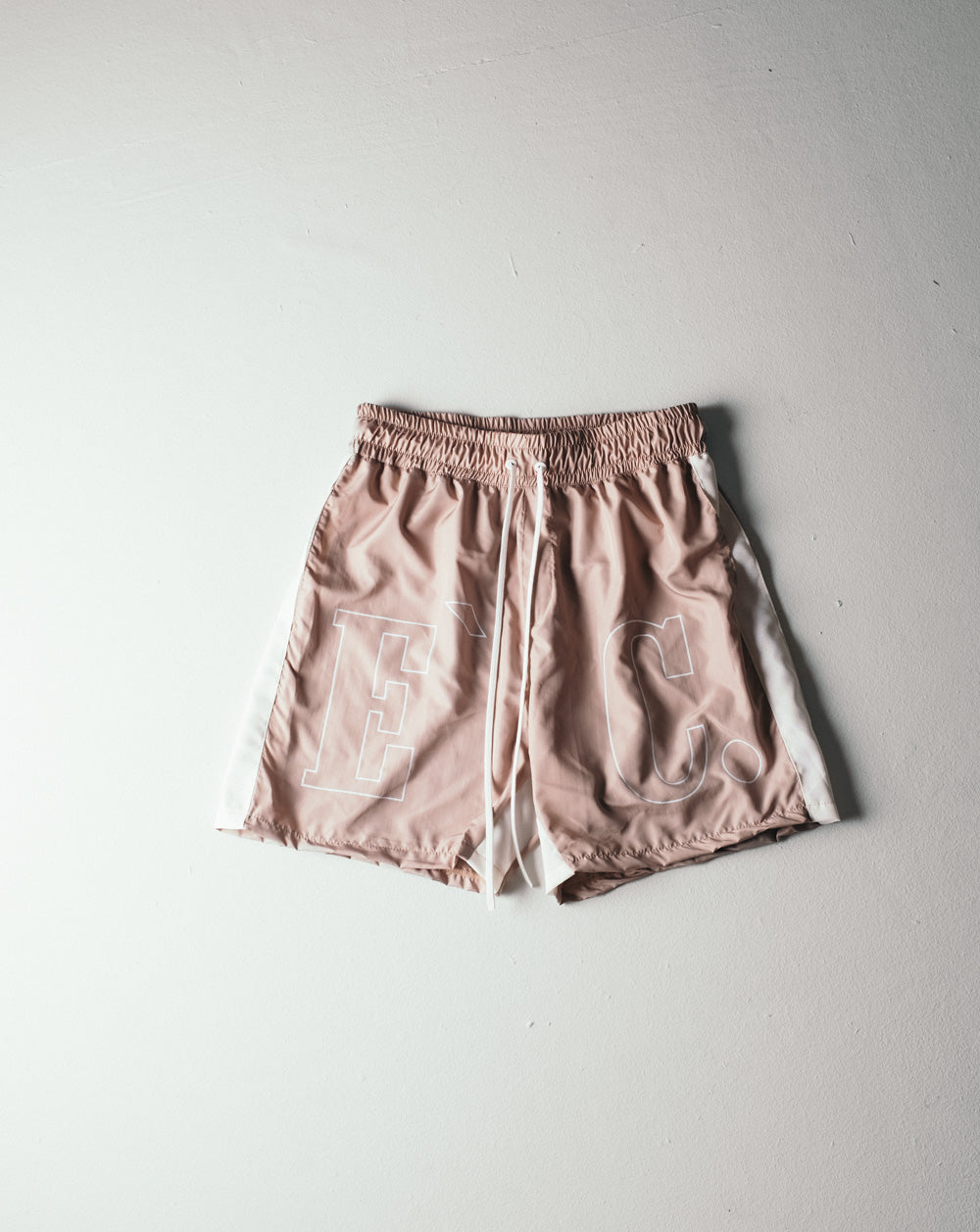 Logo Shorts E`C. - Camel