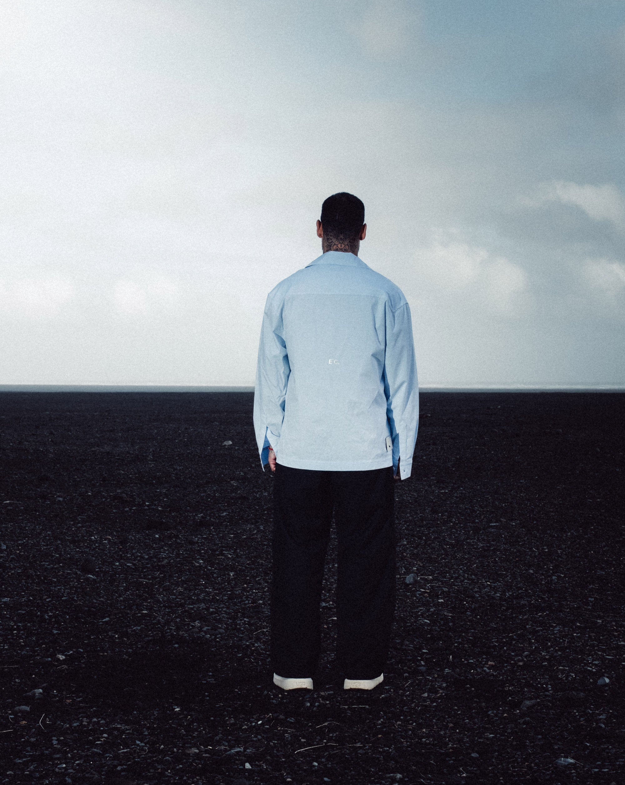 Stripped Shirt E`C. Blue