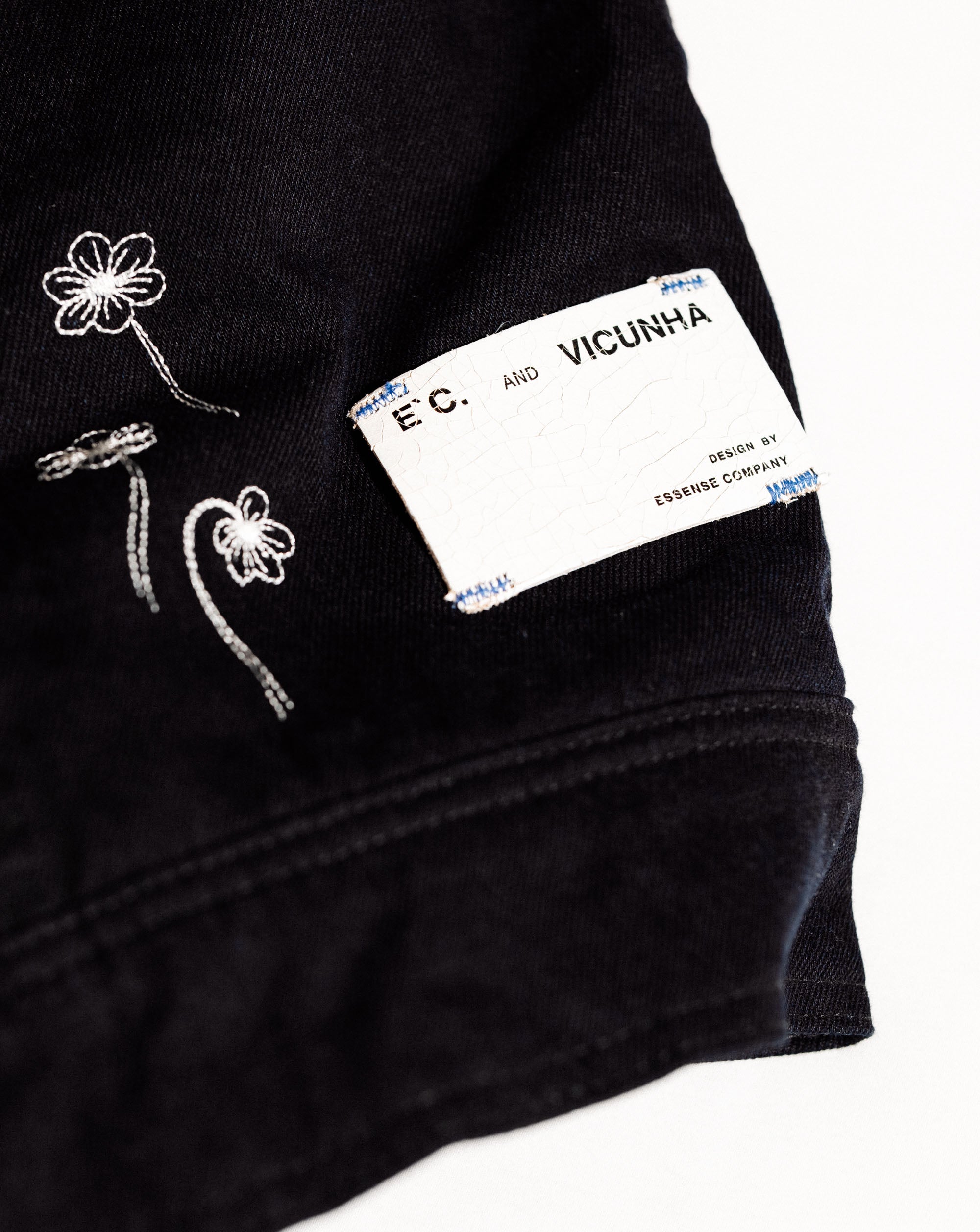 Flowers Jacket E`C. Black