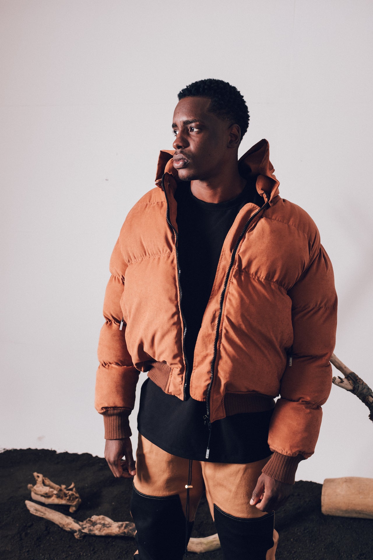 Jacket Puffer E'C Brown