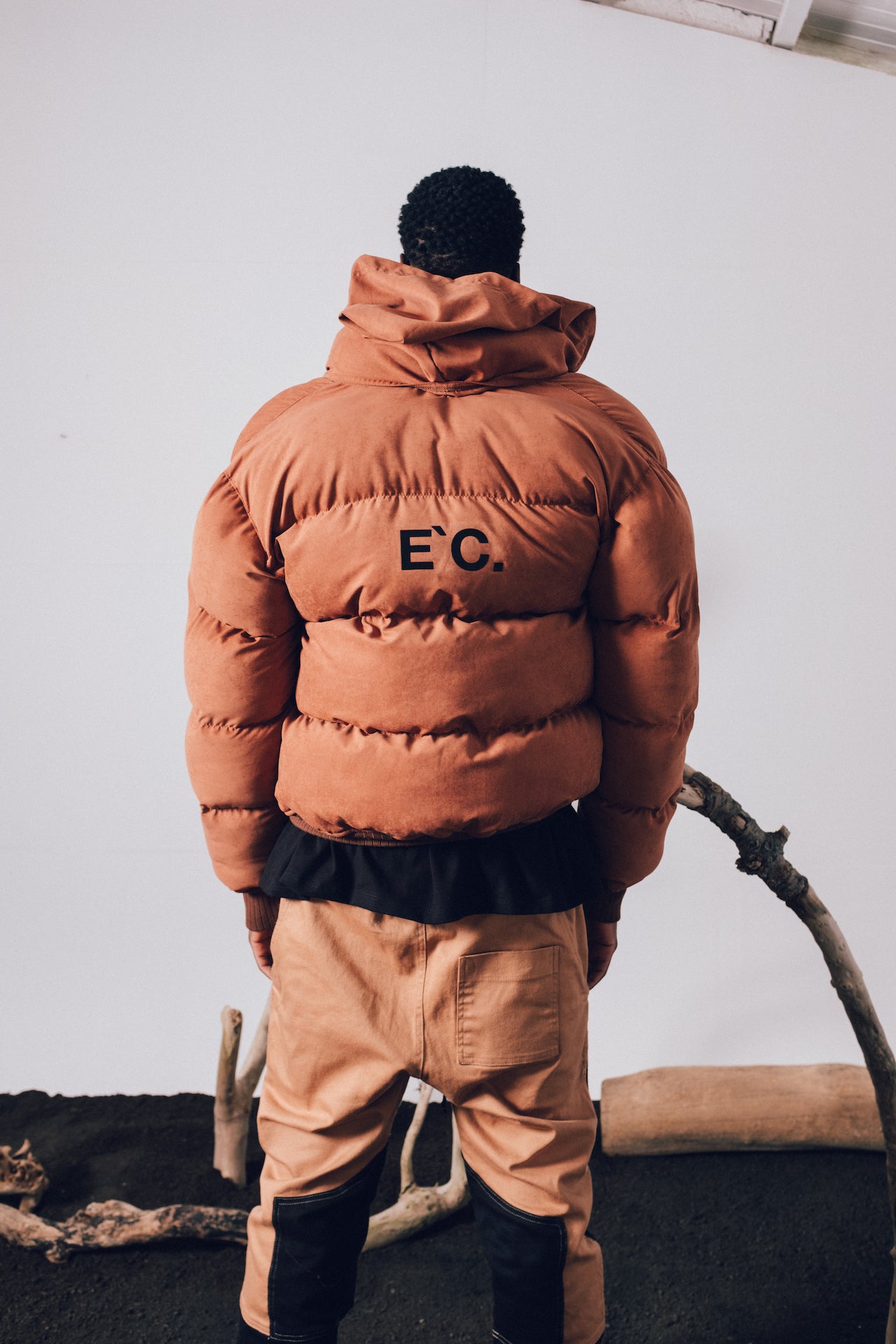 Jacket Puffer E'C Brown
