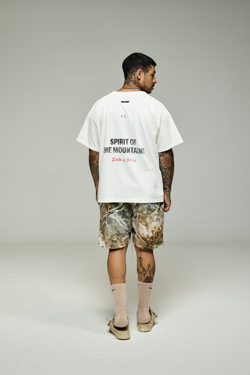 Shorts Moletom Camo E`C.