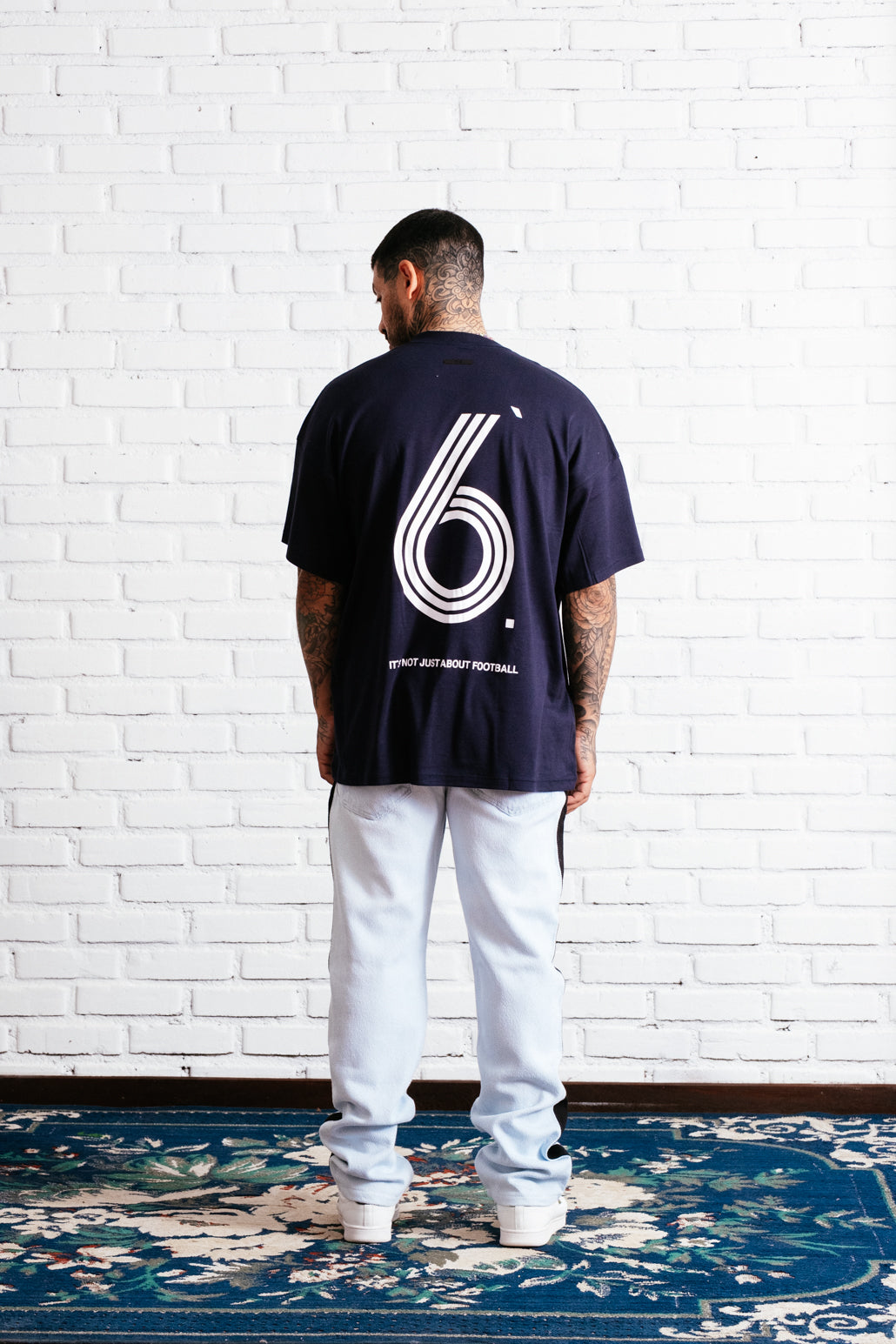 Brazil Over Tee Blue