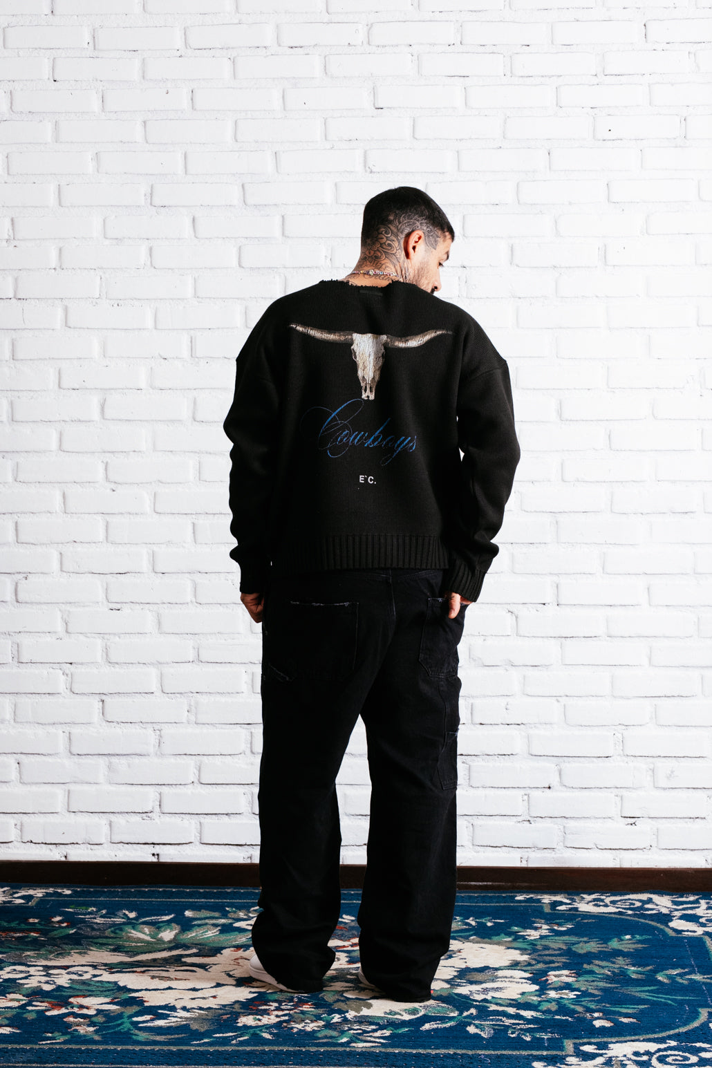 Knit Cowboys E`C. Black