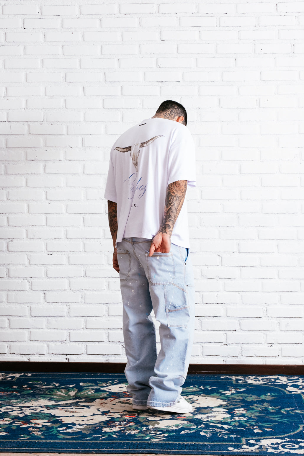 Carpenter Work Pants Blue