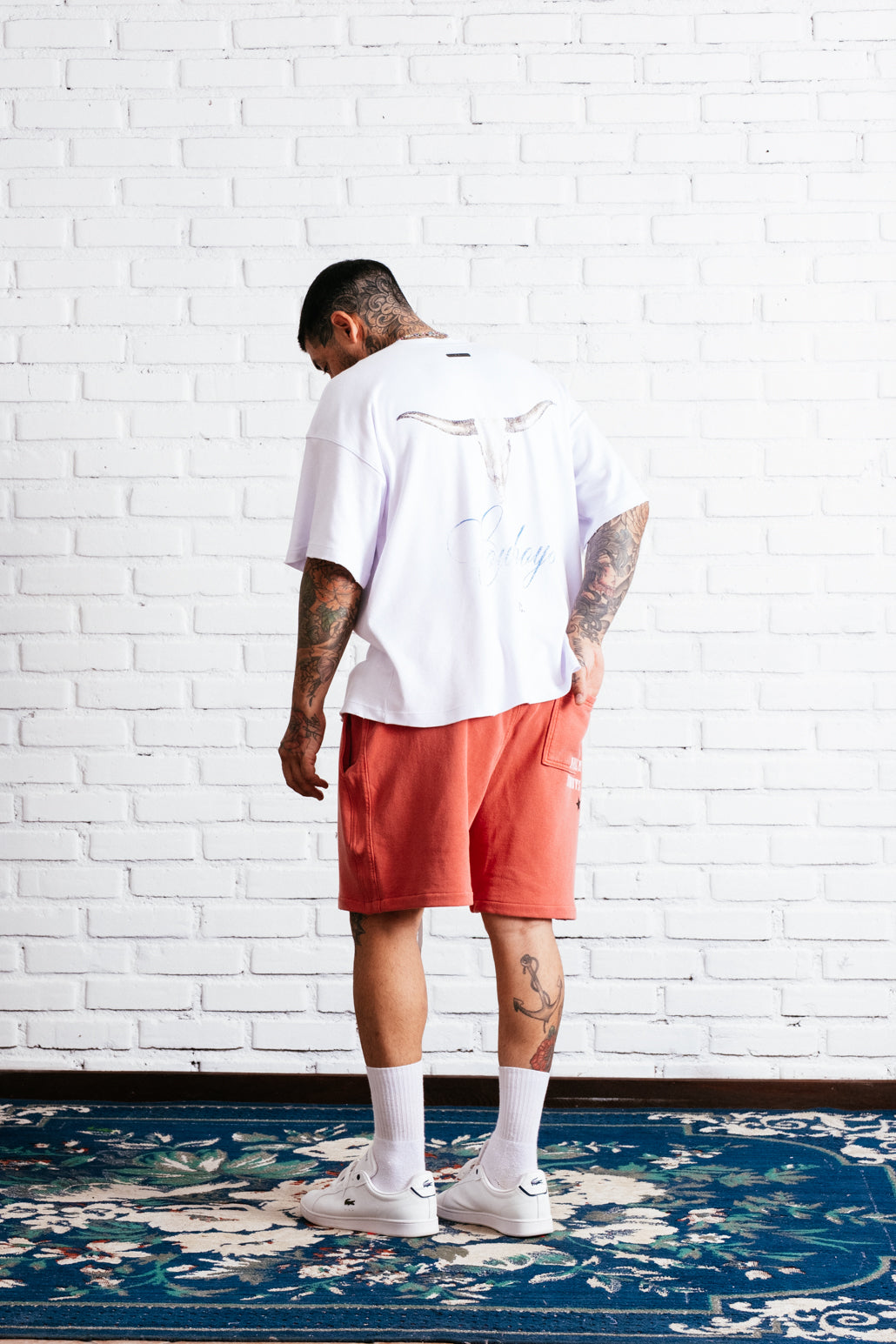 Sweatshort Old West E`C. Red