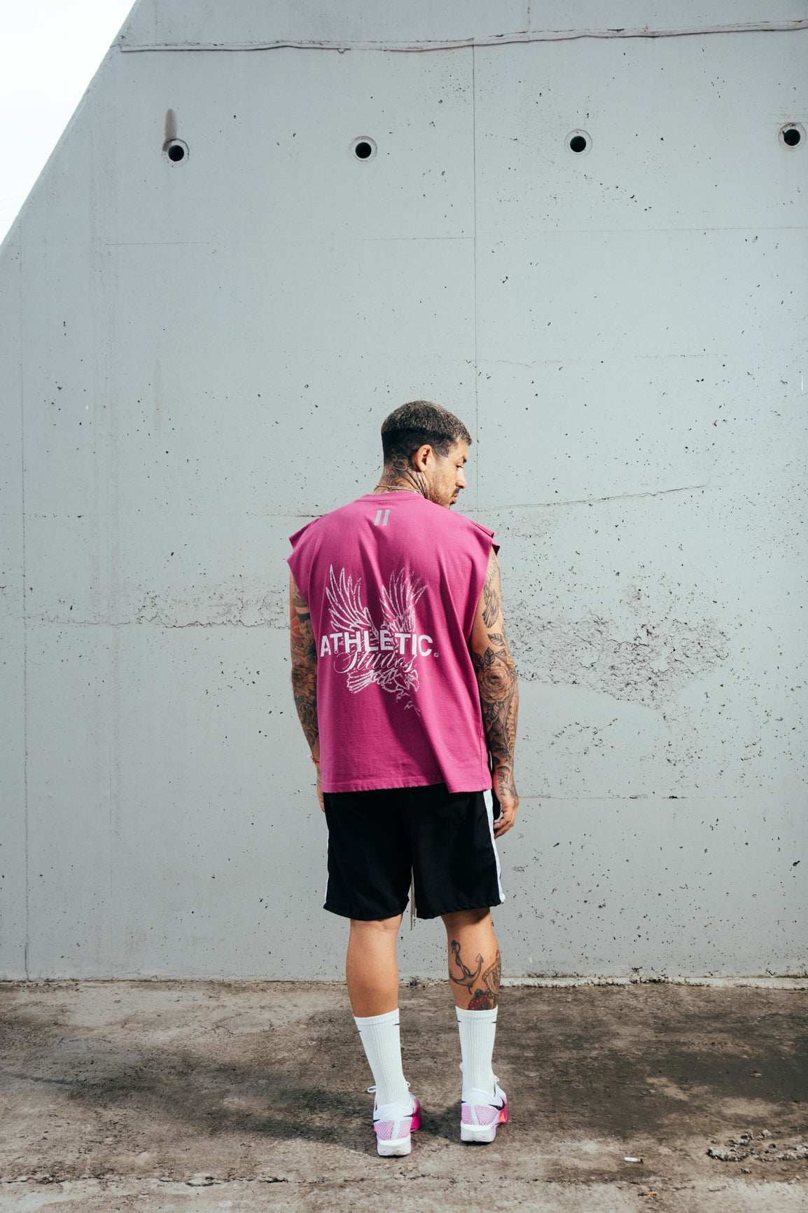 Regata Machão Hawk Rosa A`S