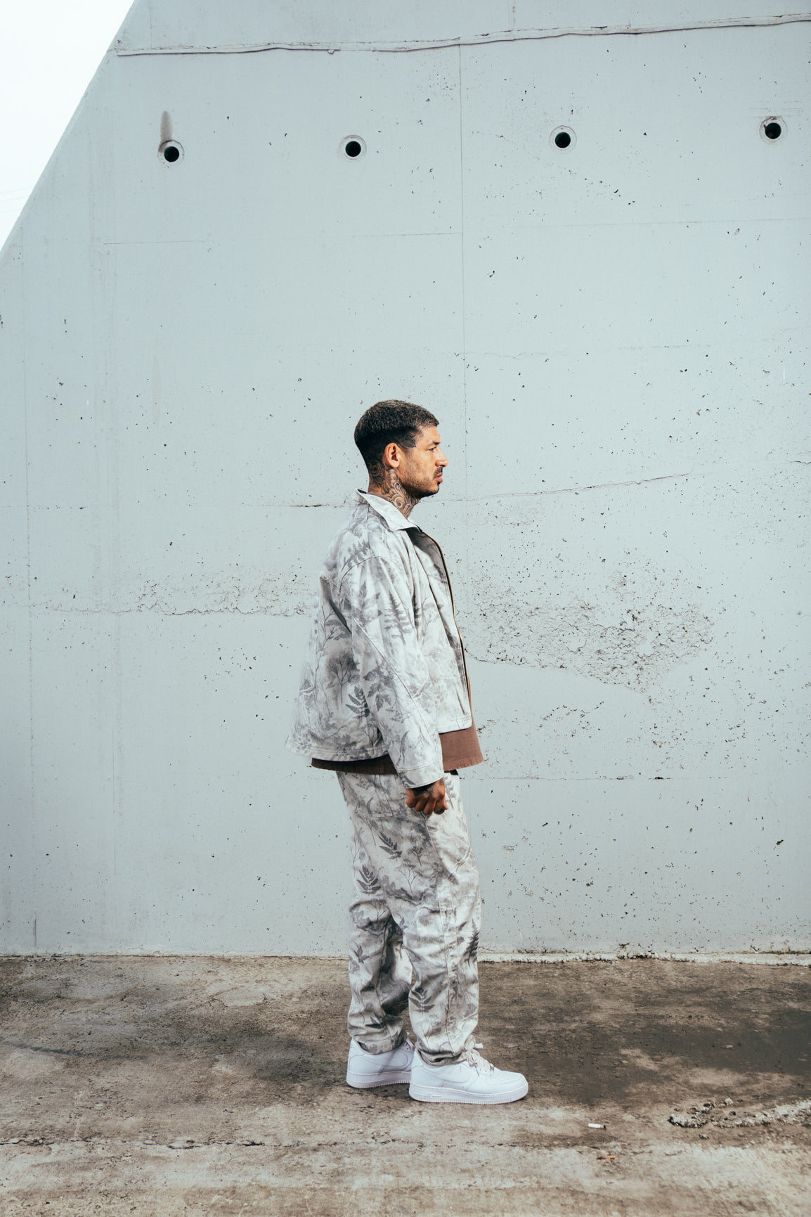 Calça Sarja Camo E`C.