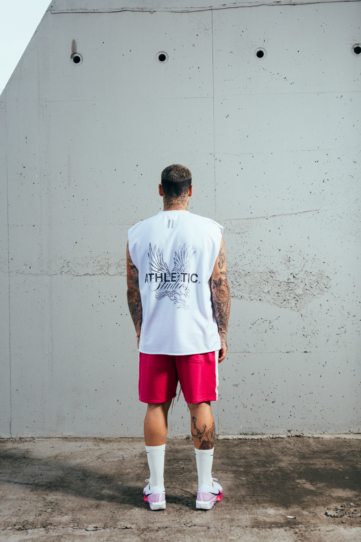 Shorts Moletom Pink A`S.