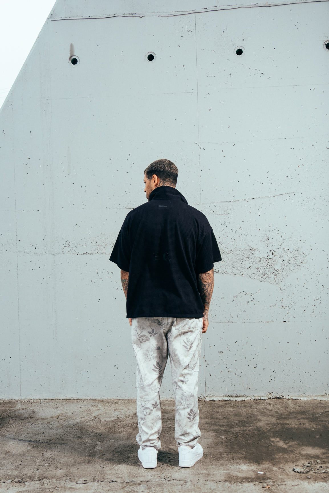 Camisa Tricô Preta E`C.