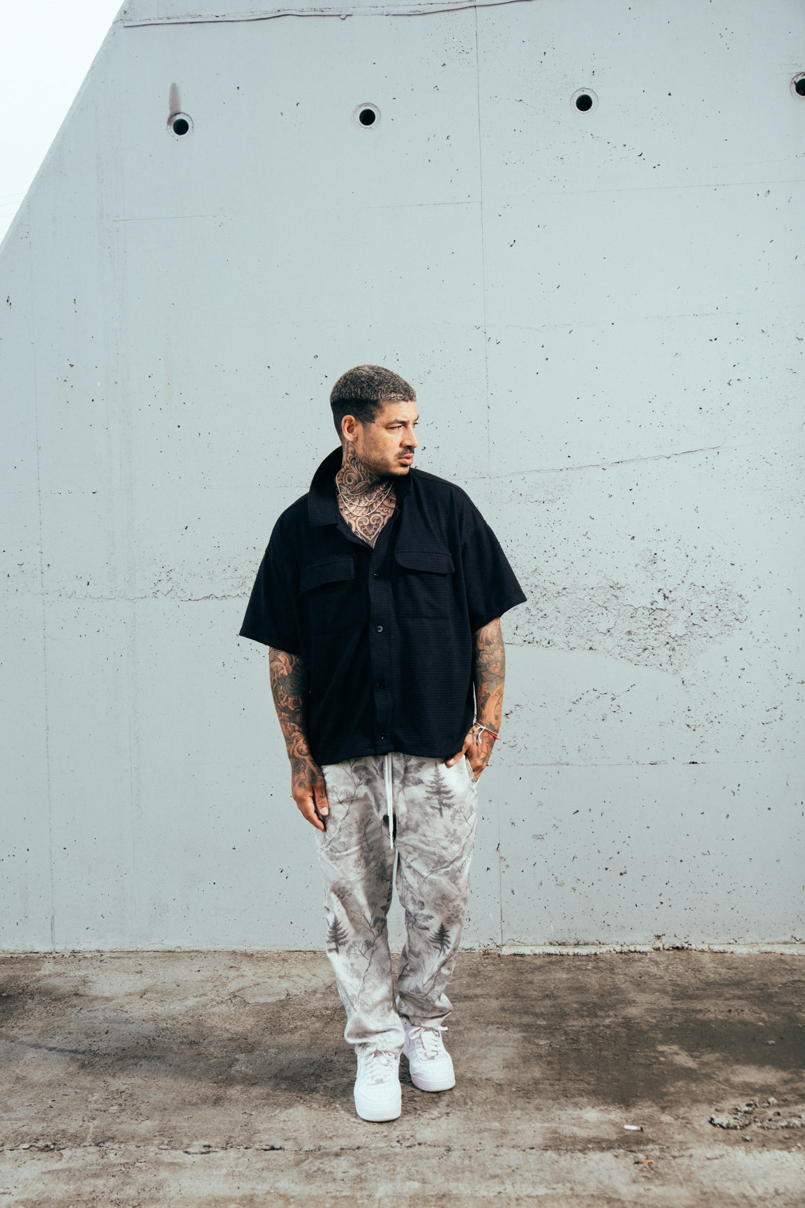 Camisa Tricô Preta E`C.