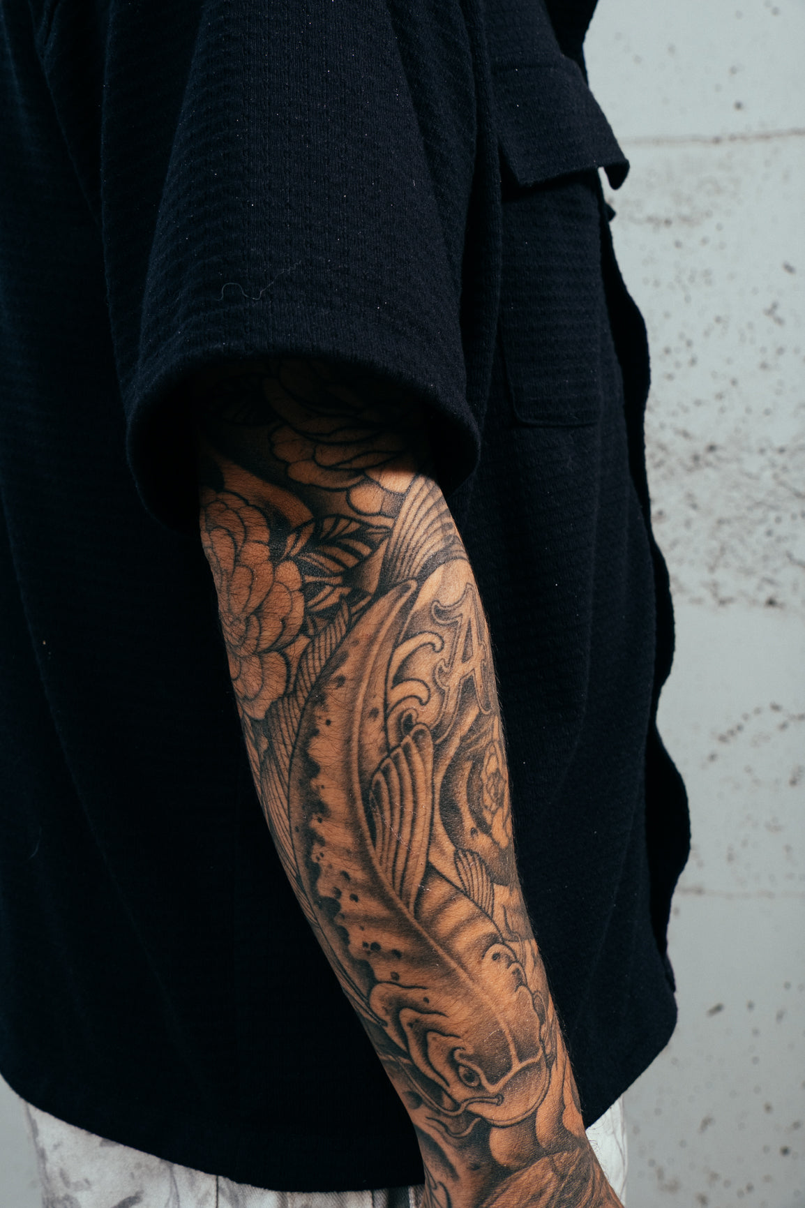 Camisa Tricô Preta E`C.