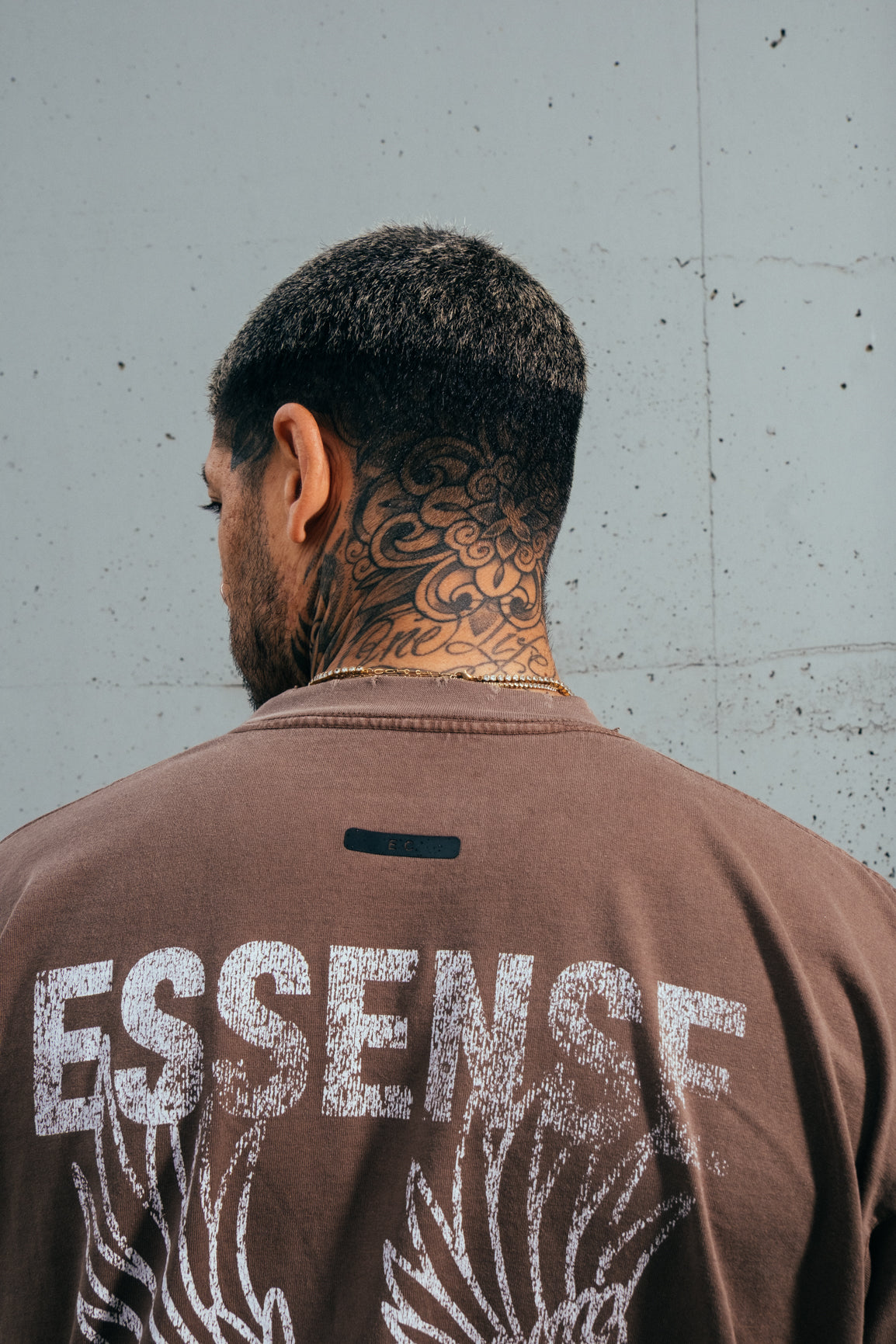 Camiseta Hawk Marrom E`C.