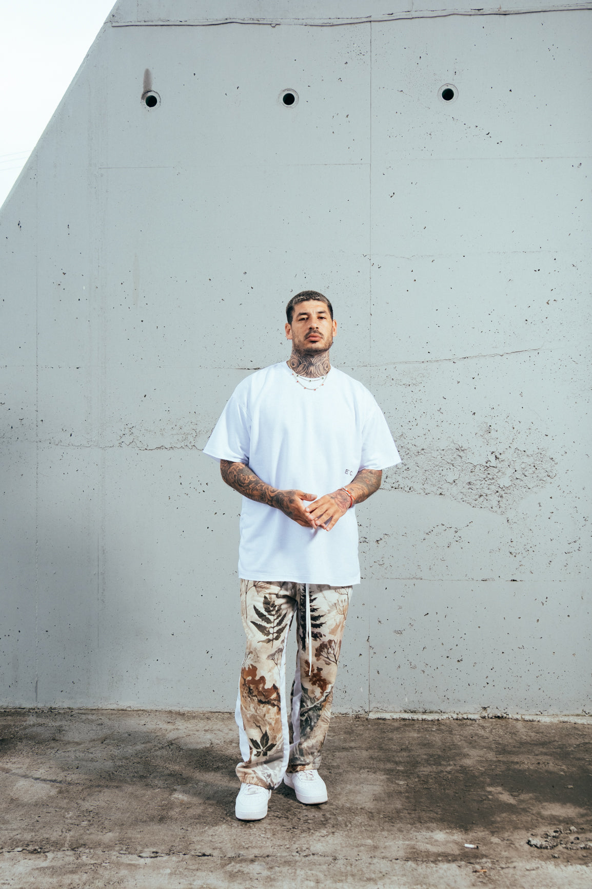 Camiseta Moletinho Branca E`C.