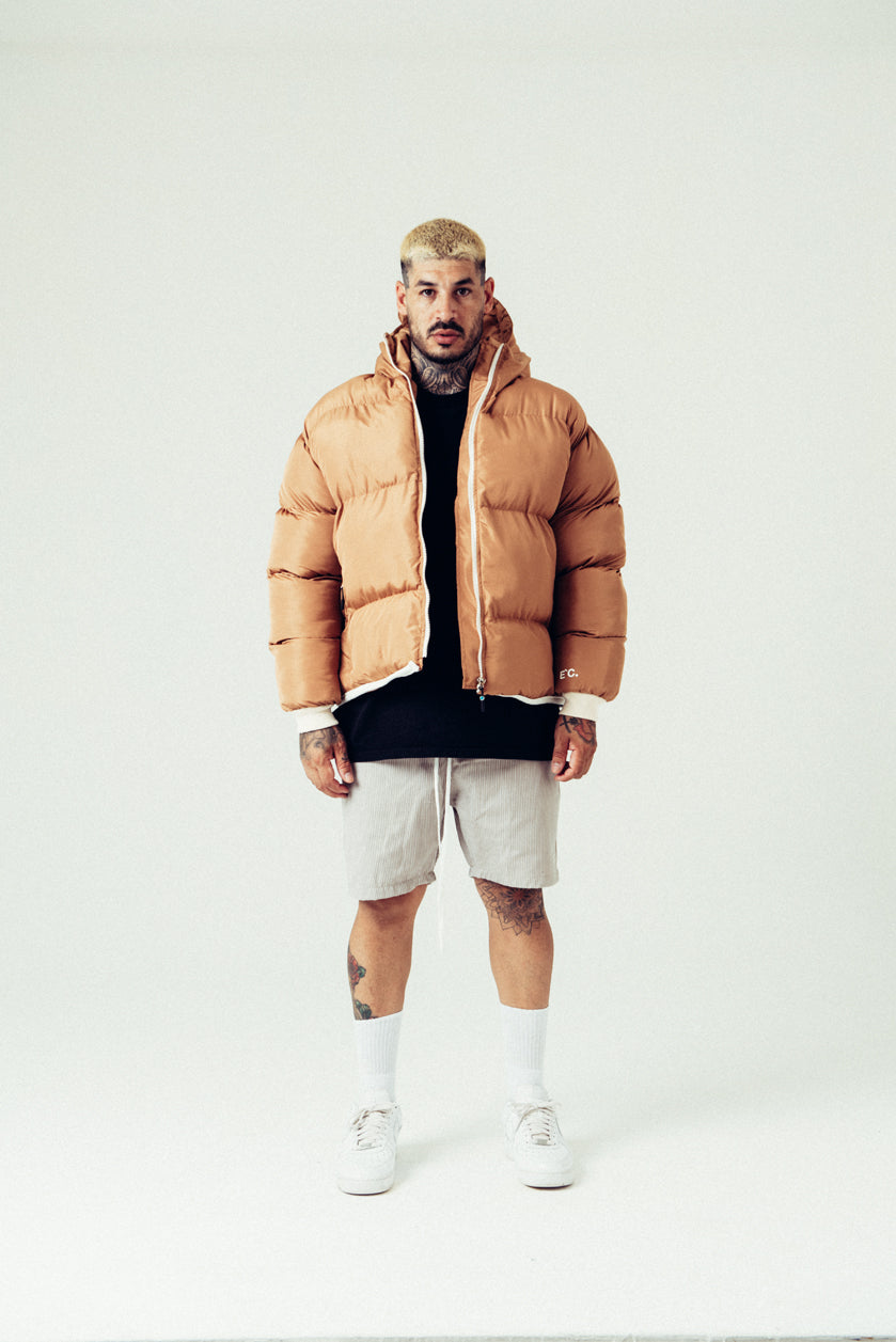 Secret Puffer Jacket Camel