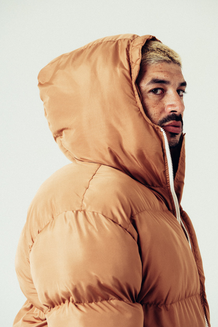 Secret Puffer Jacket Camel
