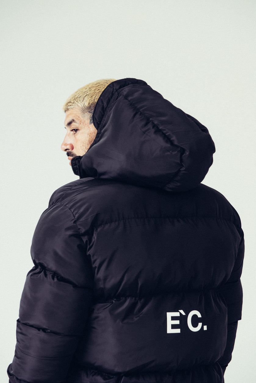 Secret Puffer Jacket Black
