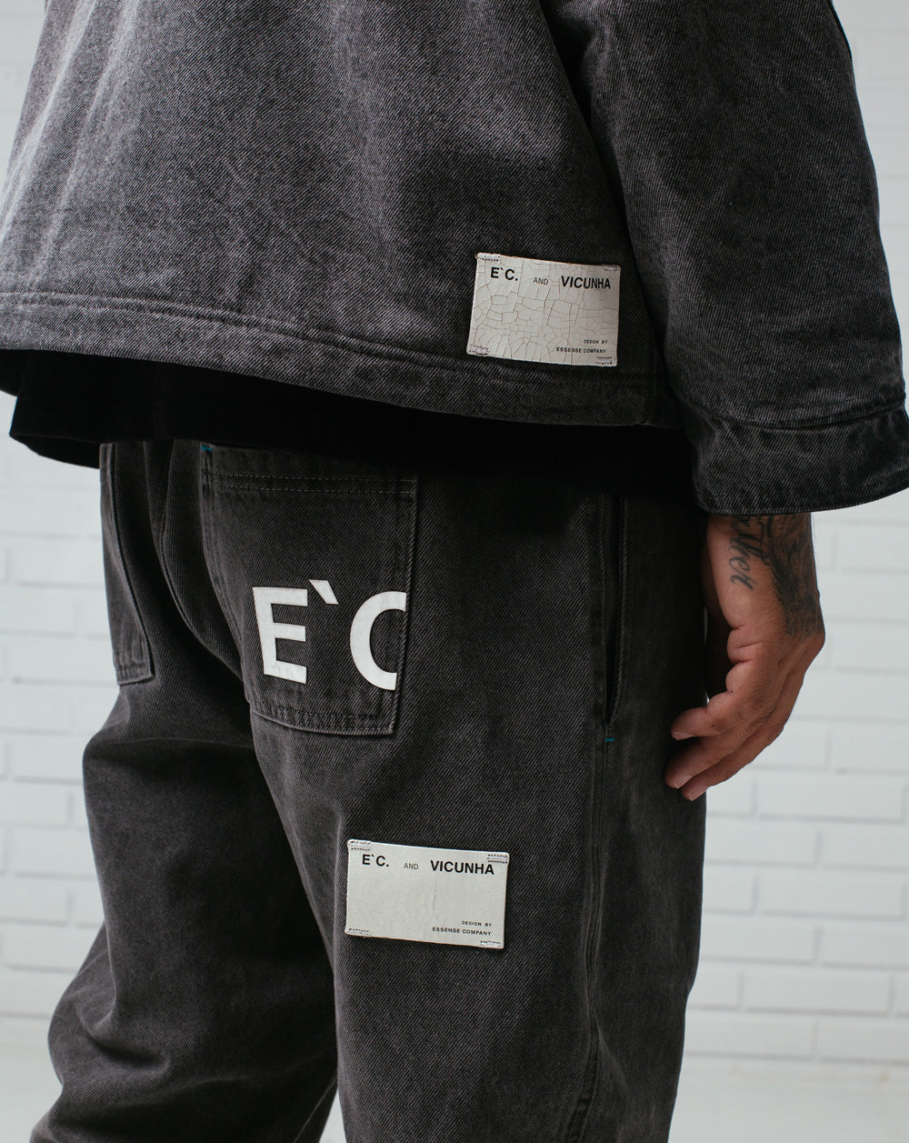 Twill Pants Gray