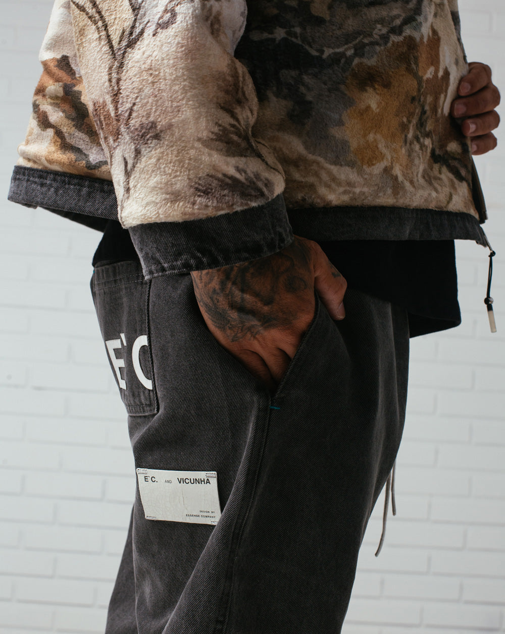 Twill Pants Gray