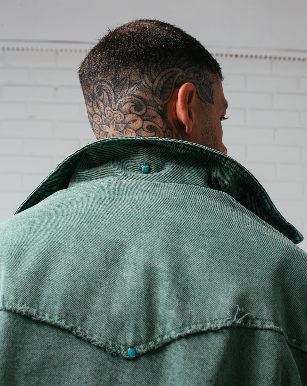 Double Face Jacket Green / Camo