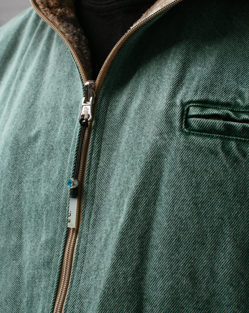 Double Face Jacket Green / Camo