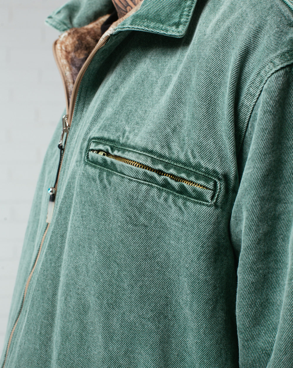 Double Face Jacket Green / Camo