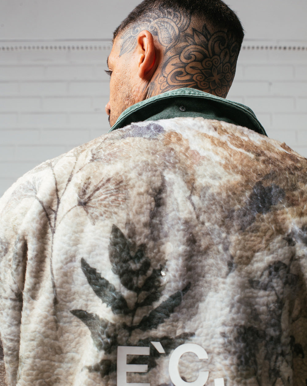 Double Face Jacket Green / Camo