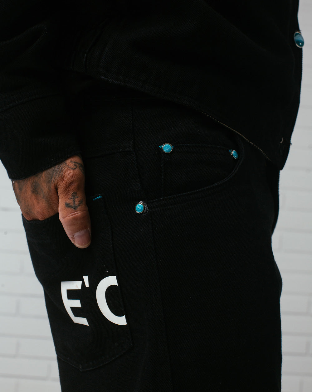 Denim 5 Pocket Black