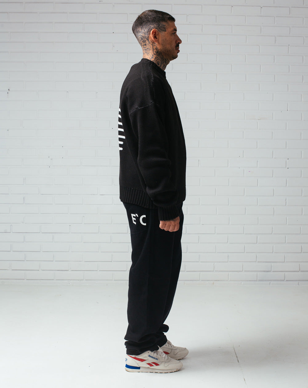 Knitted Sweater Black