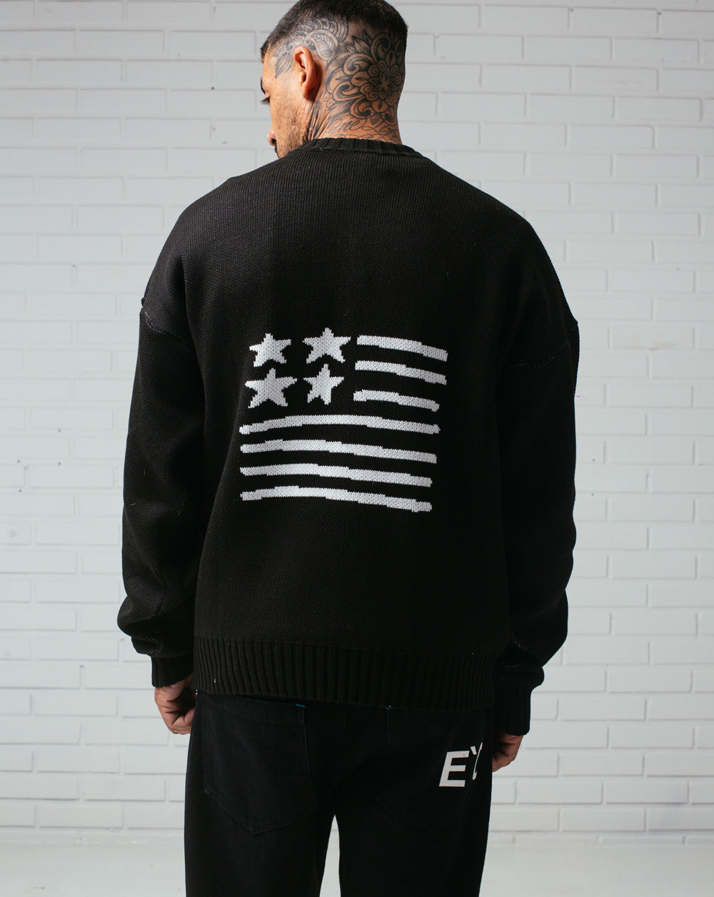 Knitted Sweater Black