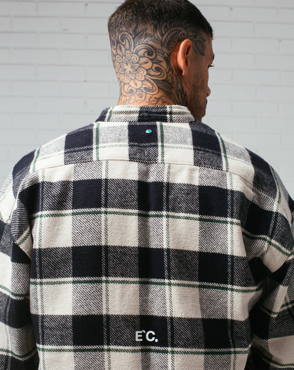 Half Button Shirt Chess