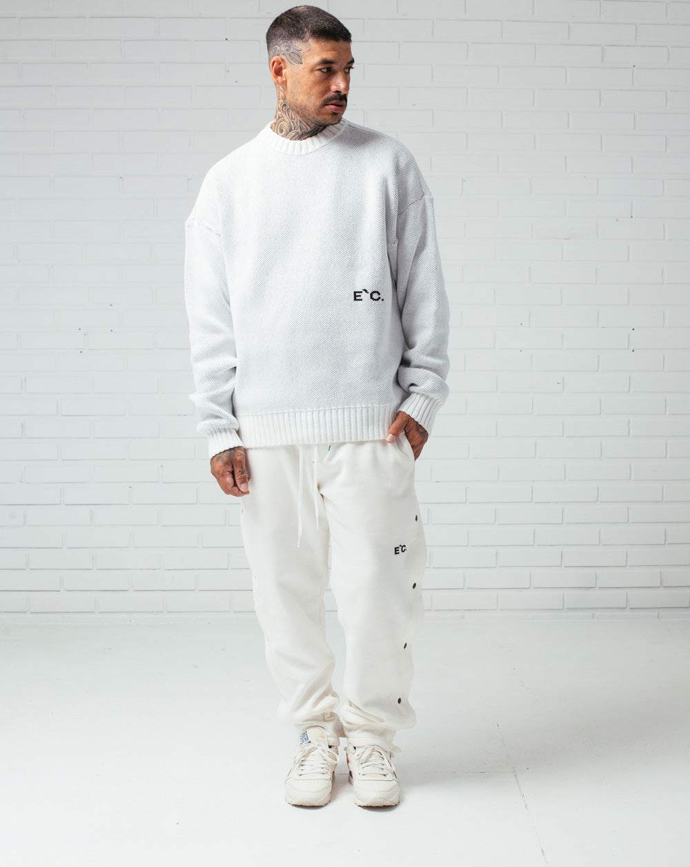 Knitted Sweater Off White