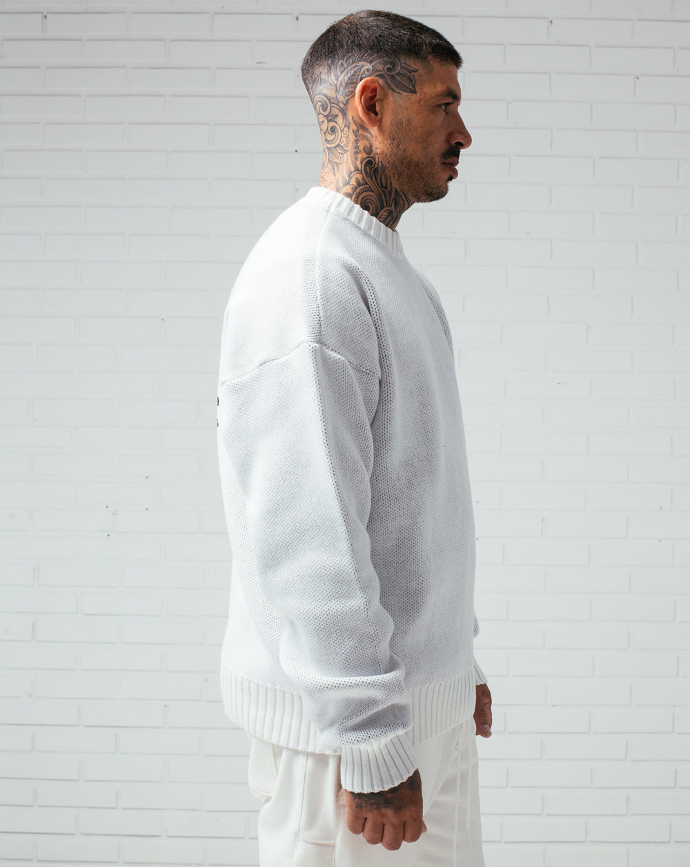 Knitted Sweater Off White