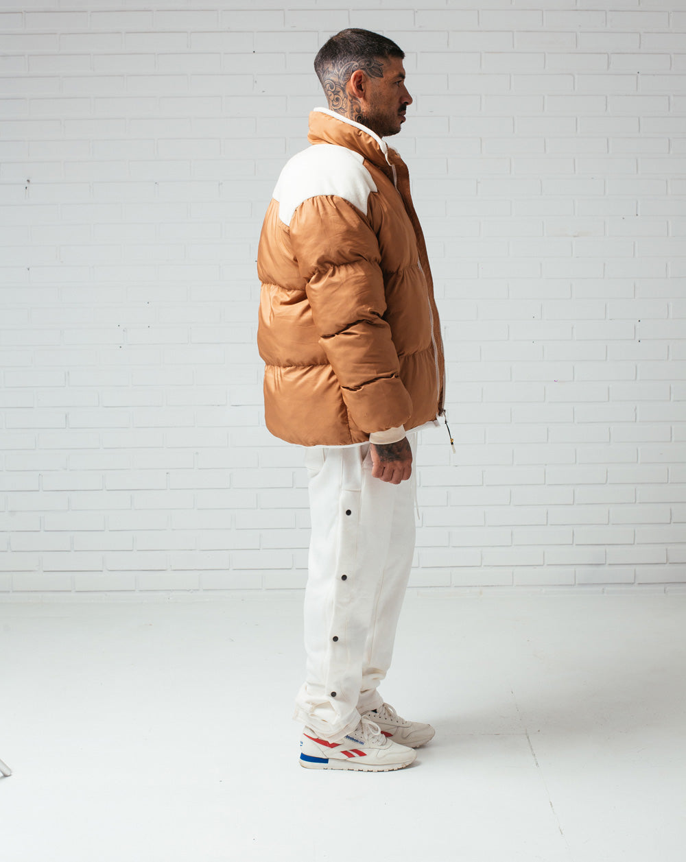 Puffer Jacket Camel