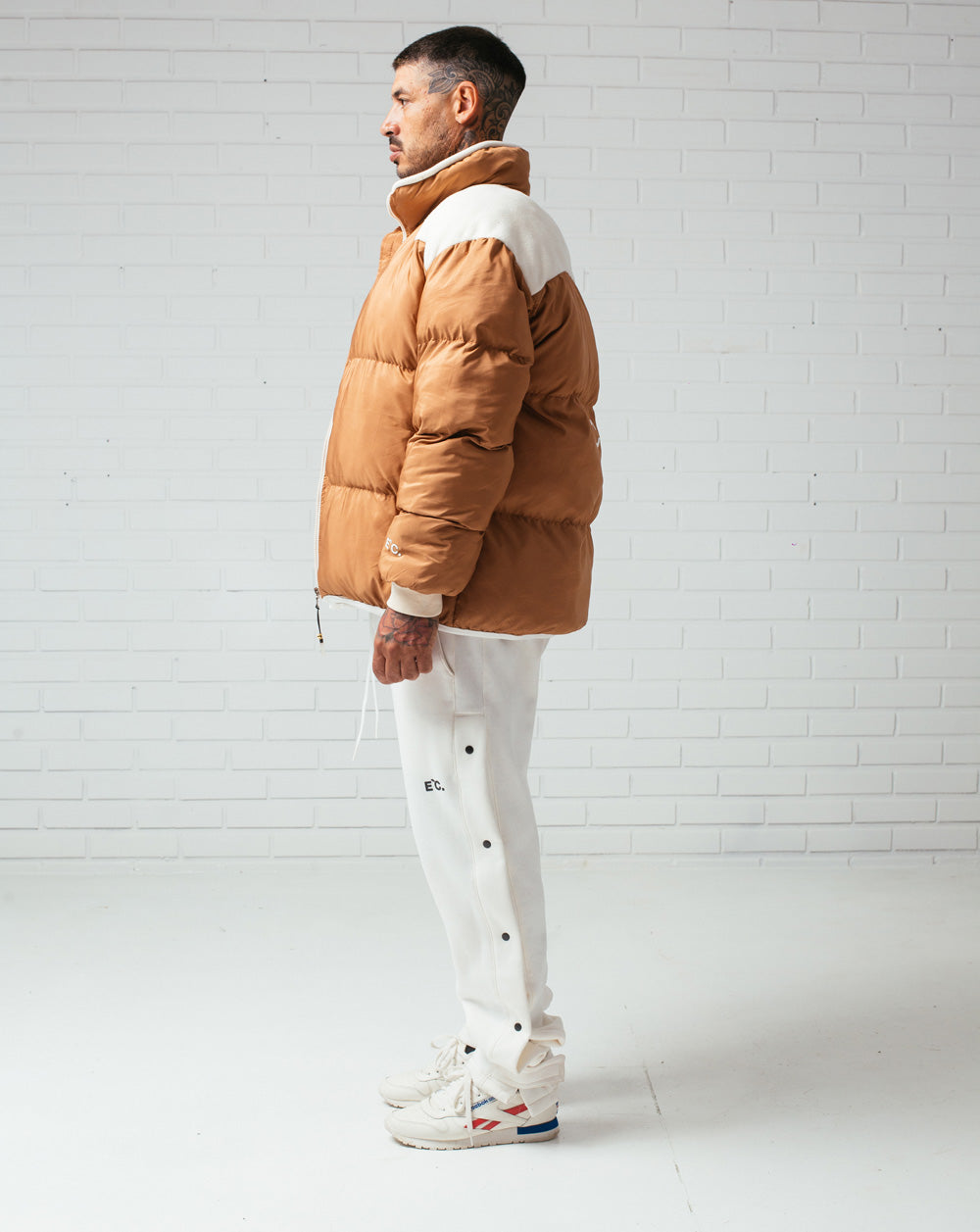 Puffer Jacket Camel