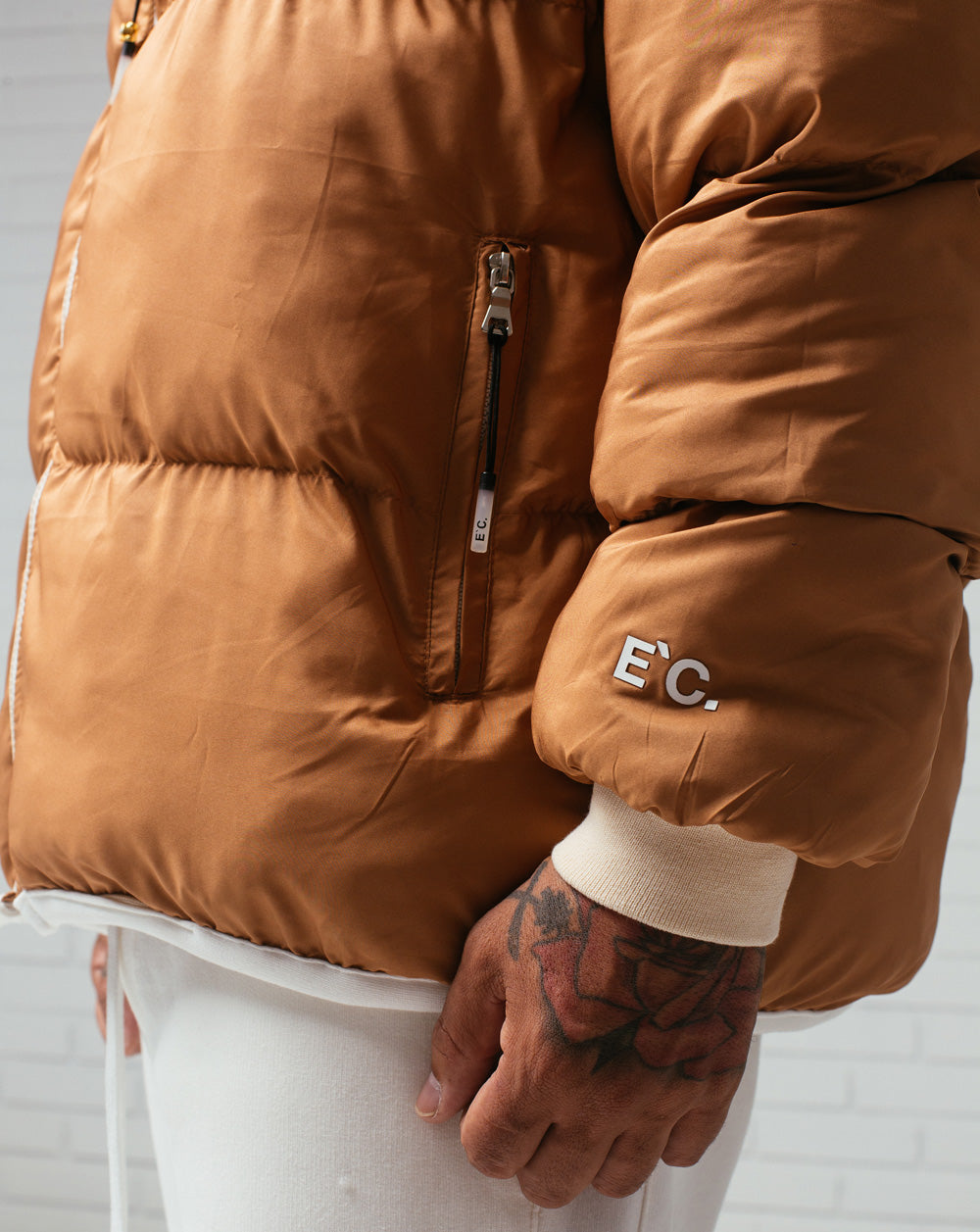 Puffer Jacket Camel