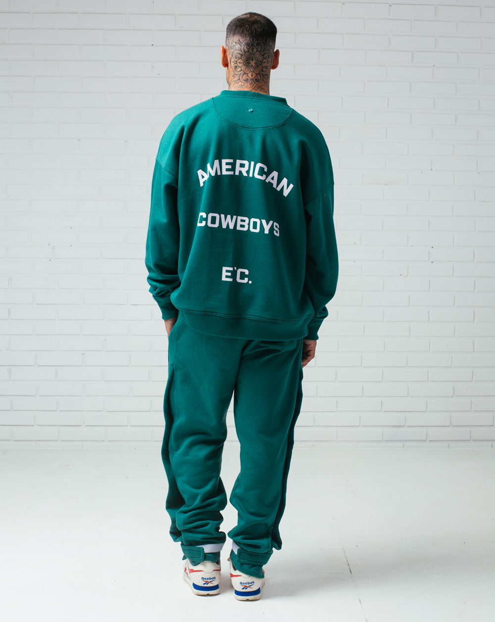 Button Sweatpants Green