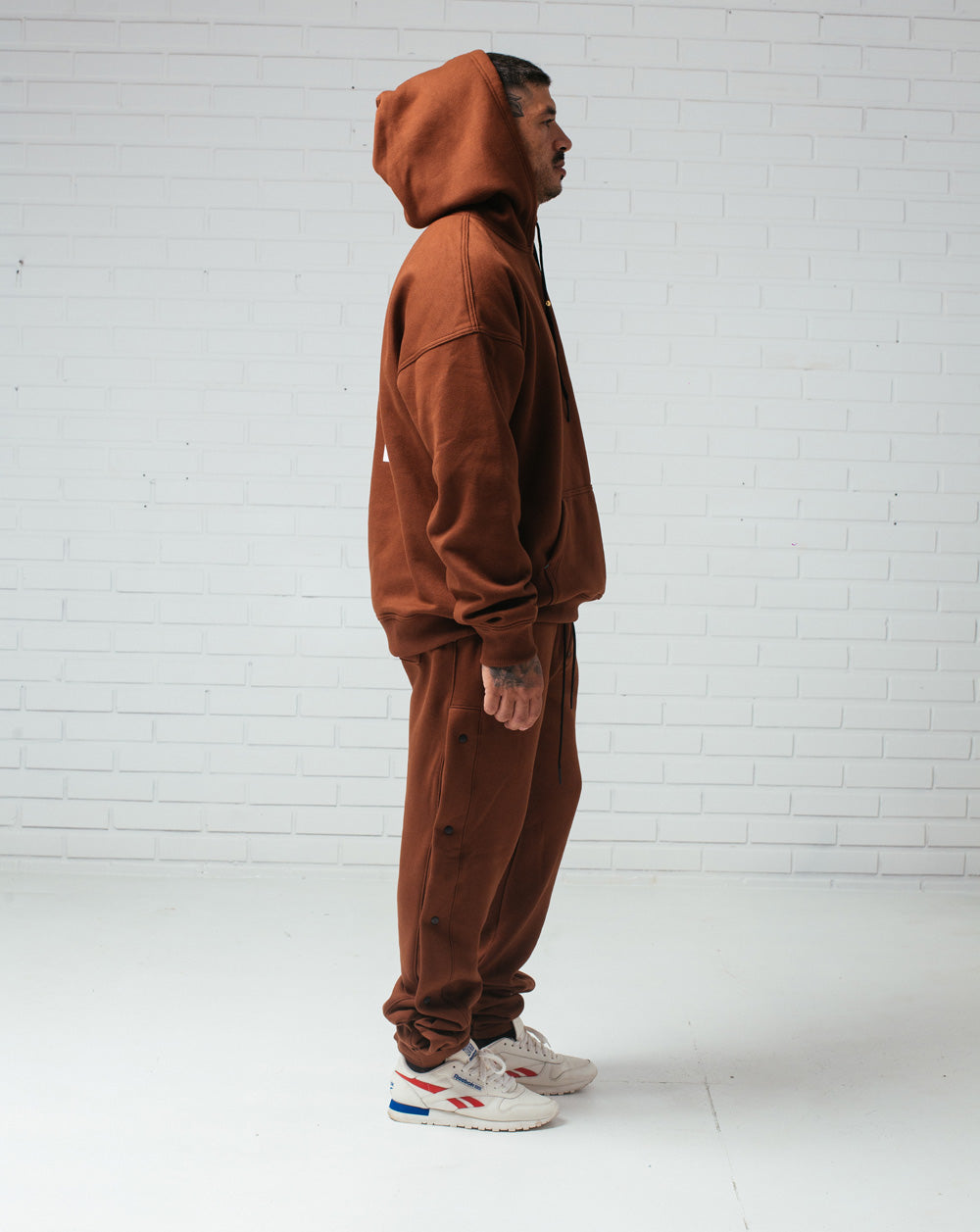 Hoodie Sweatshirt Brown