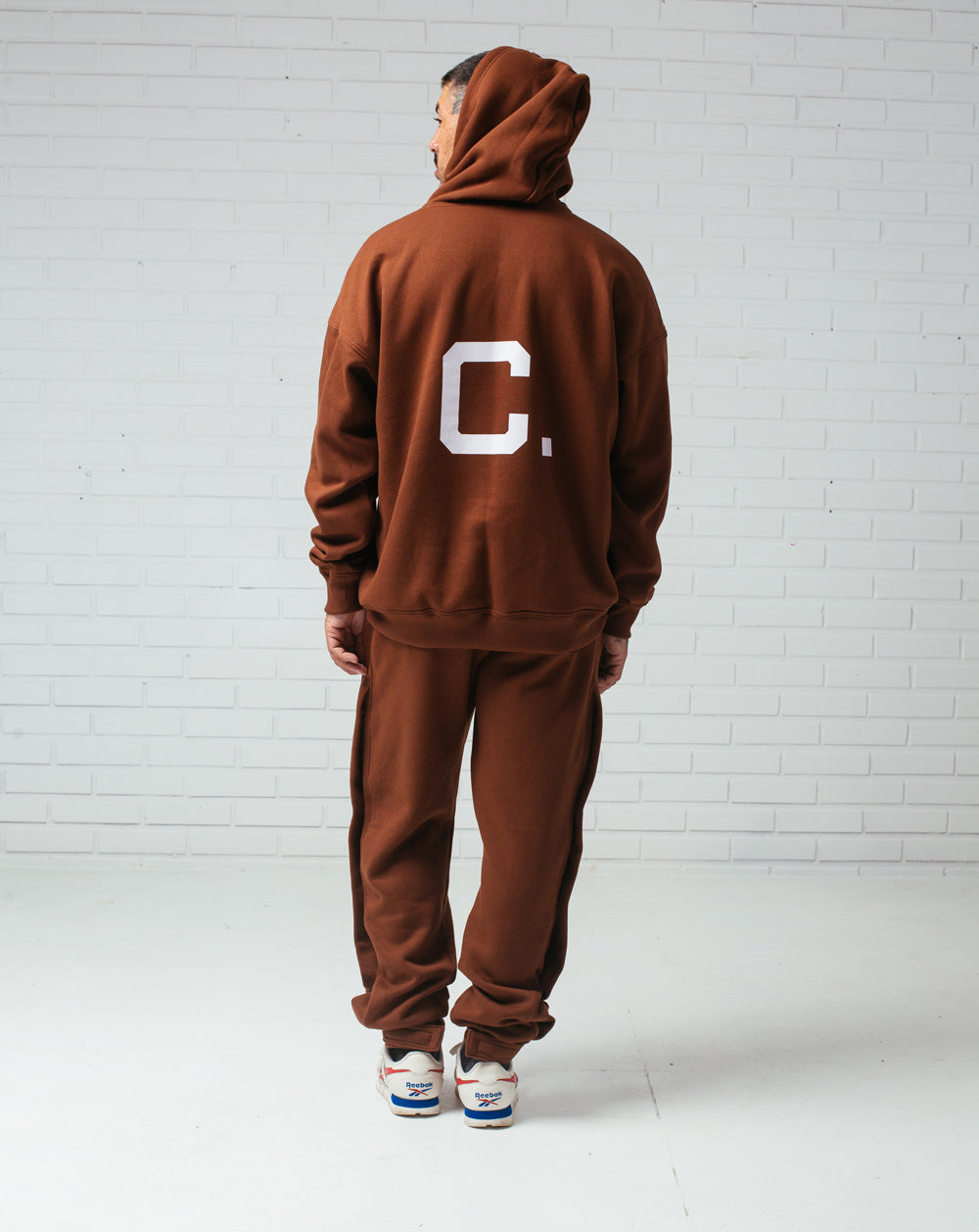 Button Sweatpants Brown