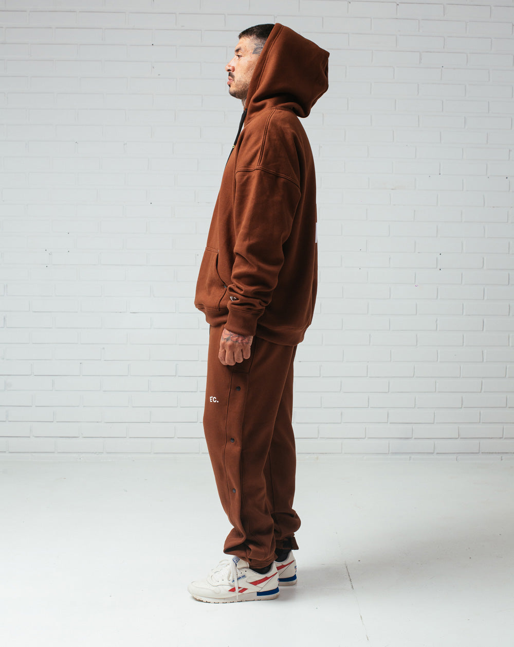 Hoodie Sweatshirt Brown