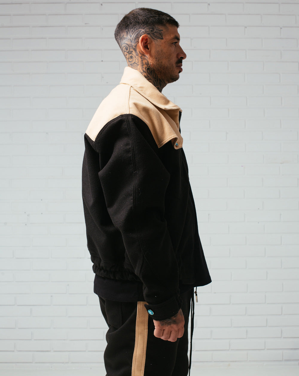 Jacket Yellowstone Black / Camel