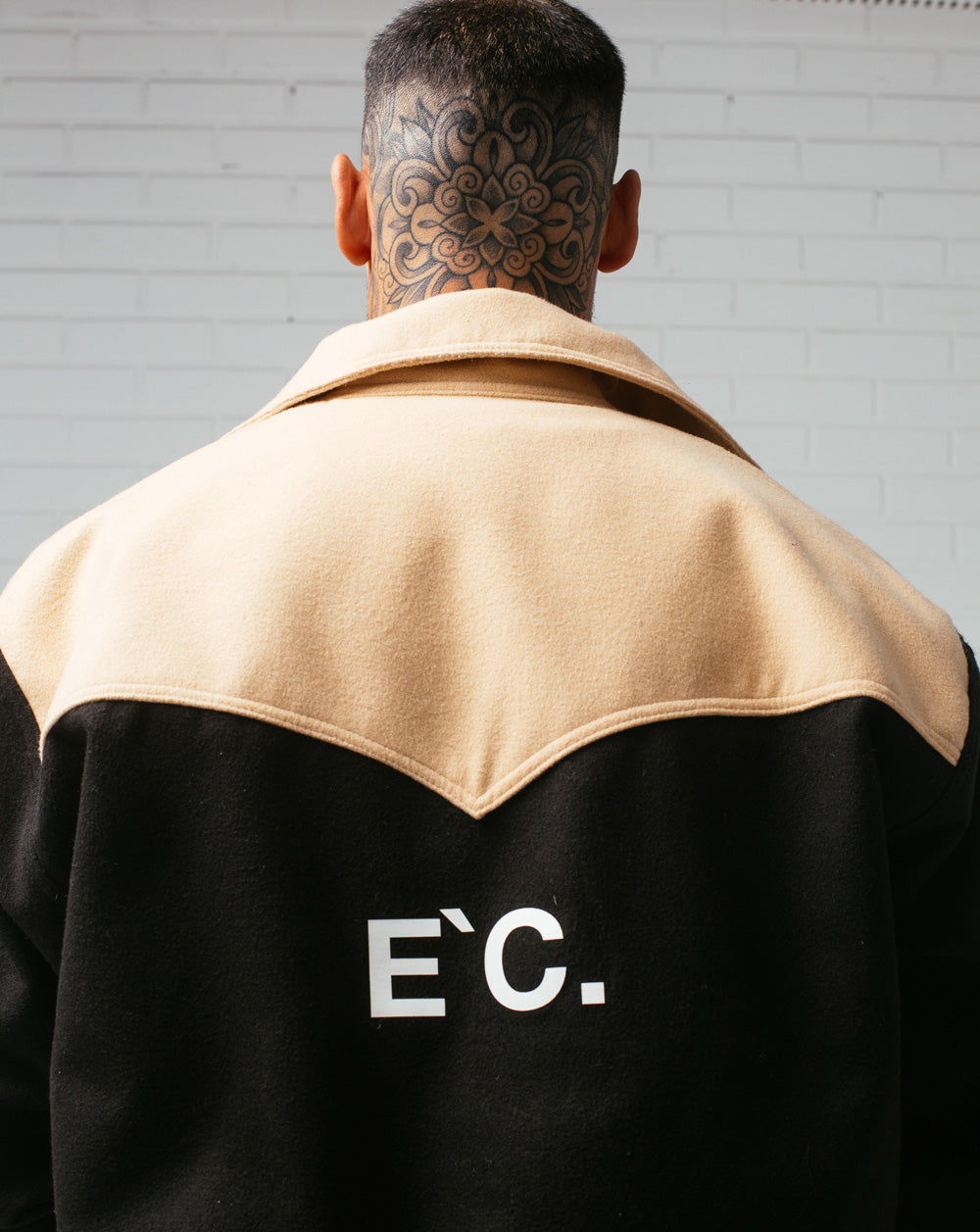 Jacket Yellowstone Black / Camel